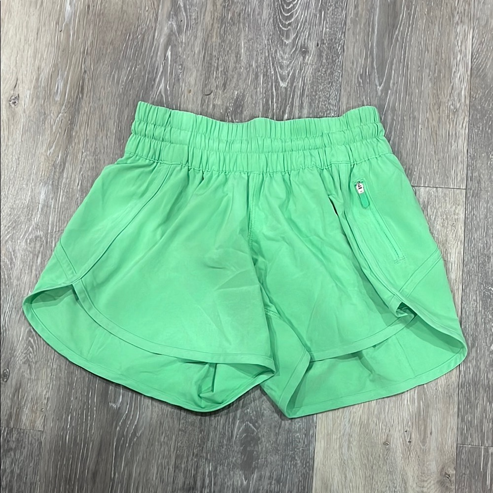 Green Women's Athletic Shorts